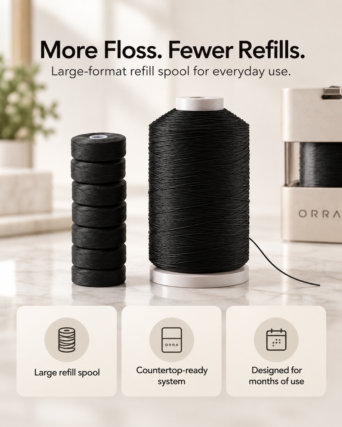 ORRA Floss Dispenser